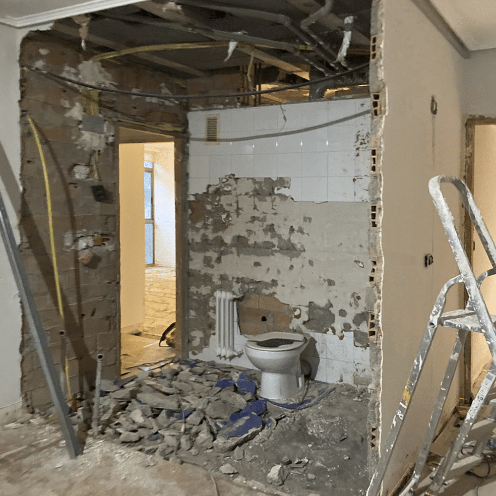 Reforma integral de vivienda en Algorta