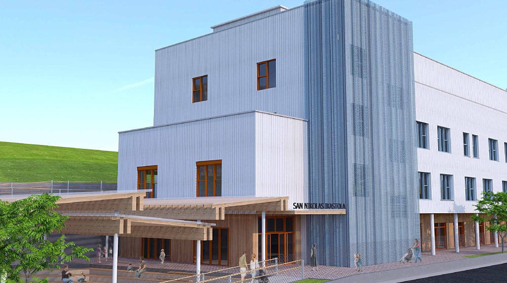 Elizondo Arkitektura-San Nikolas Ikastola-